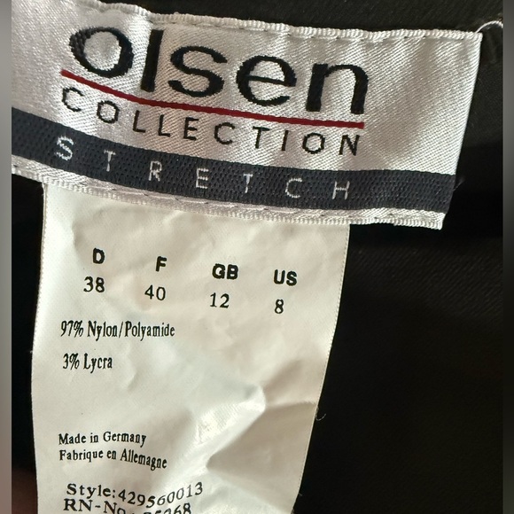 Green Straight Leg Pants - Picture 2 of 2